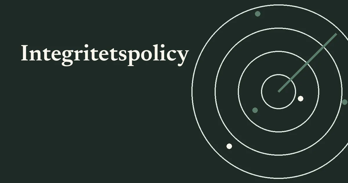 Integritetspolicy